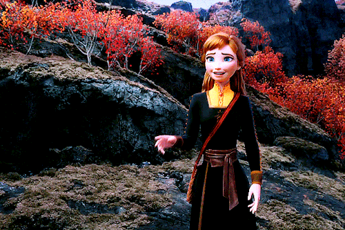 Anna Seeing Elsa For The First Time After Her Transformations