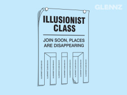 glennz:  Illusionist Class - Now Voting  Visit Glennz Tees  | Twitter  | Facebook  | Flickr   | Behance  | Dribbble