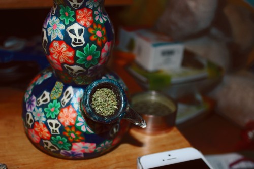 reachingforclouds:  little bobble bong ♥