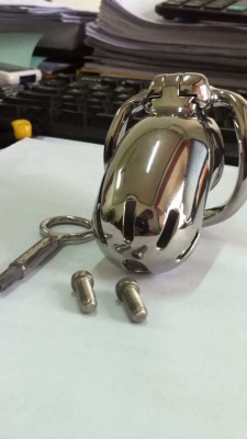 ffistthepup:  slave2unow:  chastityprotector:  mastera6:  letsbitchdog:  love it very much  Beautiful.   Such a beautiful protector — I’d love to see it on a smooth slave.  That’s a work of art! Awesome design.  Want one!!!!!!!!   Looks like a metal