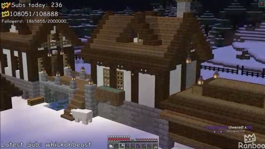 Technoblade TOURS Ranboo's NEW HOUSE on the Dream SMP 