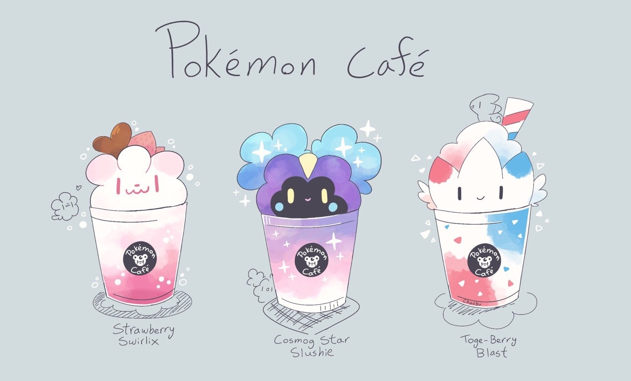 chaobu-draws:  Tasty drinks