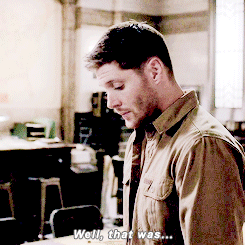supernaturaldaily:  Can you two… Get over it? Dudes, just ‘cause you couldn’t