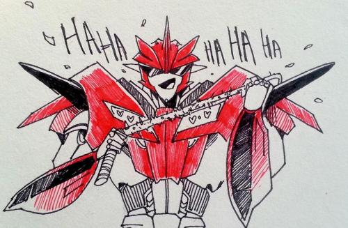 kkingkk: Transformers doodles. The first drawing is for Essar