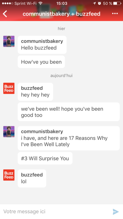 communistbakery: AHH I THINK BUZZFEED HATES ME