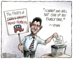 cartoonpolitics:  Republican poster-boy Paul