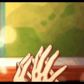 holding hands