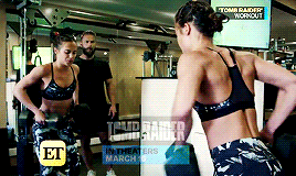 wonderswoman:How Alicia Vikander gained 12 pounds of muscle for Tomb Raider!