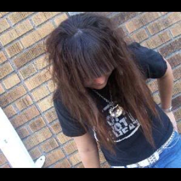 K scene 17 year old Fallon #latetothrowbackthursday #scenequeen