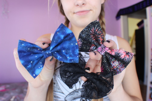 wowst0p:cutest bows from wither wisp check their bows out :)ig: littlewallflow3r