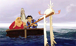   film genre meme ›› 2/8 – animation The Road to El Dorado (2000) dir. Don Paul & Bibo Bergeron  New plan: we find the city of gold, we take the gold, and then we row back to Spain! 