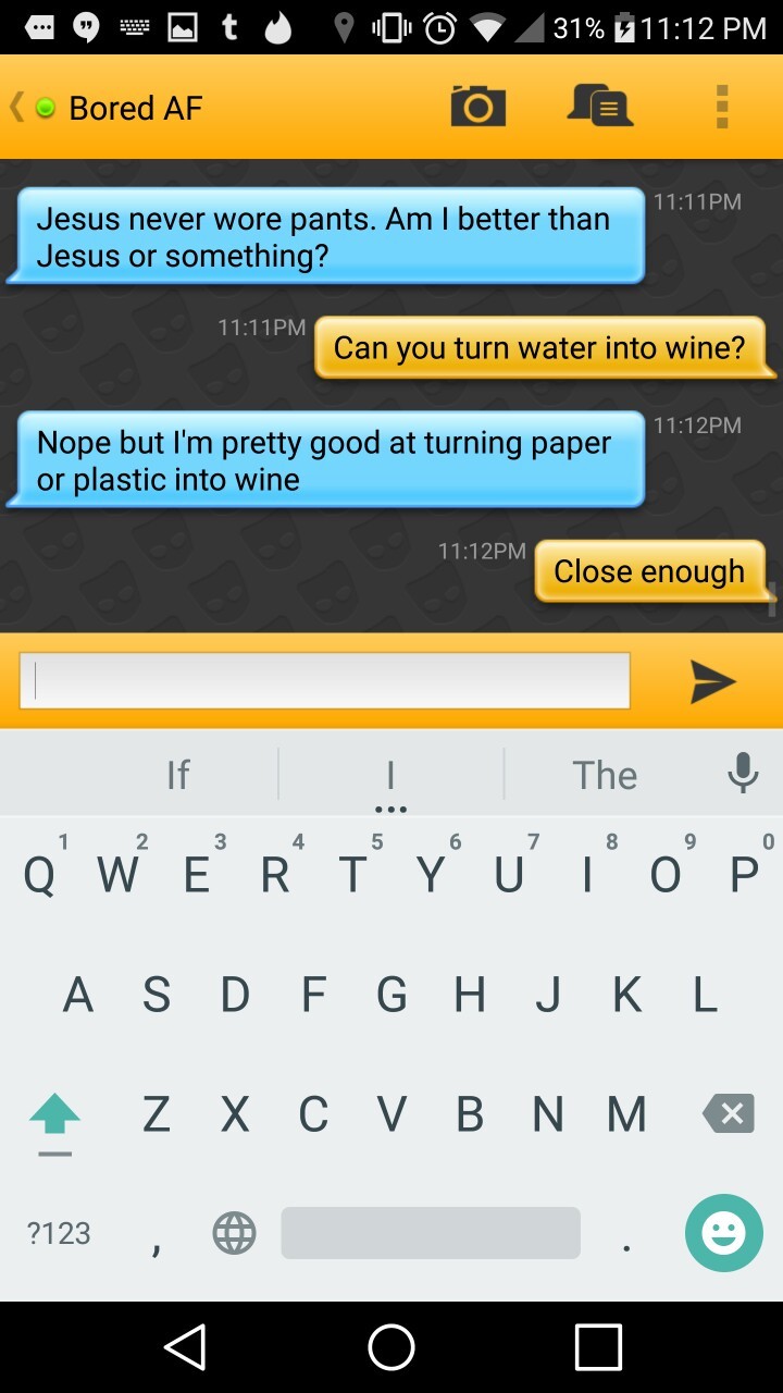I should marry this guy. 