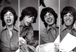 doraemonmon:  faces of Mick Jagger 