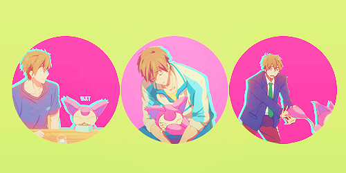 kuwayukis:  FreePoke AU: Makoto and the Skitty trouble blessing 