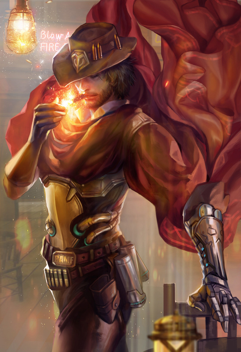 spyrale:  Overwatch Fan Art by  Yang Fan // Follow Artist on Tumblr   