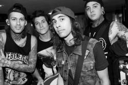 ptv-daily:  Full Band Photos Before Heading to Stage. Photos by @ elmakias