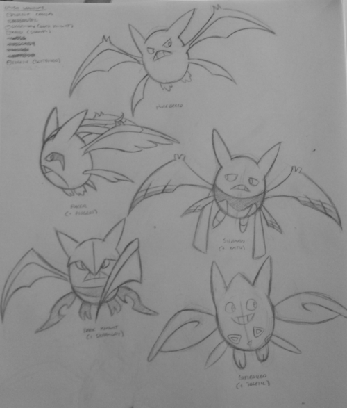forte7:  Working on some Crobat variations at work c: