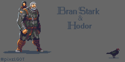 pixalry:  Game Of Thrones Pixel Art Part 2 - Created by Czarek Łuczyński You