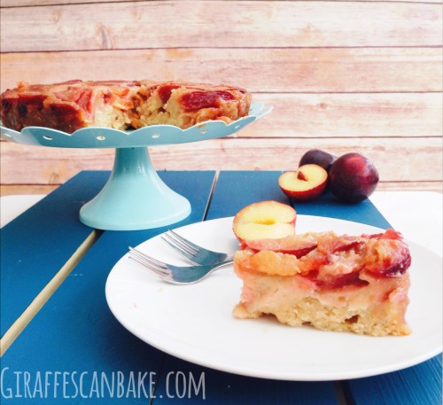 lsthatpaulrudd: Plum and Ginger Upside Down Cake A wonderfully moist and flavourful cake that’