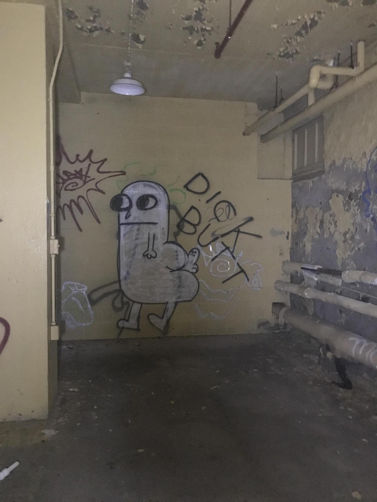 lettingthewaterholdmedown:  abandonedandurbex:  Alright which one of you did it?