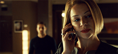 orphanblack:Rachel Duncan: Simply surrender yourself.Sarah Manning: Rachel, you bitch.
