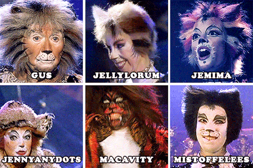 its-that-horrible-cat:Cats (1998) characters