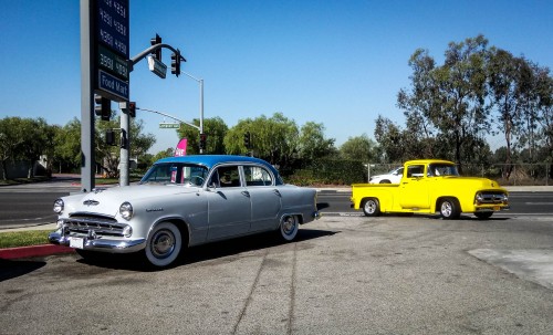 Starring: ‘53 Dodge Coronet and ‘56 Ford F100By 49er Badger