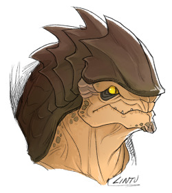 lintufriikki:can i just draw krogan forever pls thank you