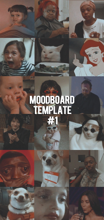 moodboard template #1 by GOLDTEMPLATES ⇾ like or reblog if you download it⇾ please, do not reupload⇾