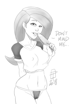 pinupsushi:Kim hopes she is not too much