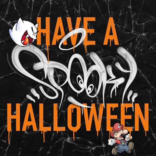 Stay spooky, happy #halloween..: Made on iPad Pro..@type.gang @type_matters @typespire @typographyin