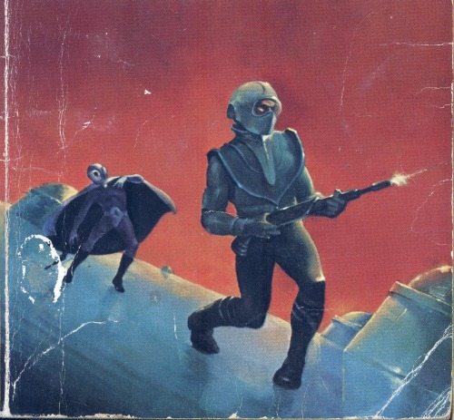 70sscifiart:  Astronauts explore the unknown. From my archives, featuring works by Chesley Bonestell, Chris Foss, Bruce Pennington, and more.