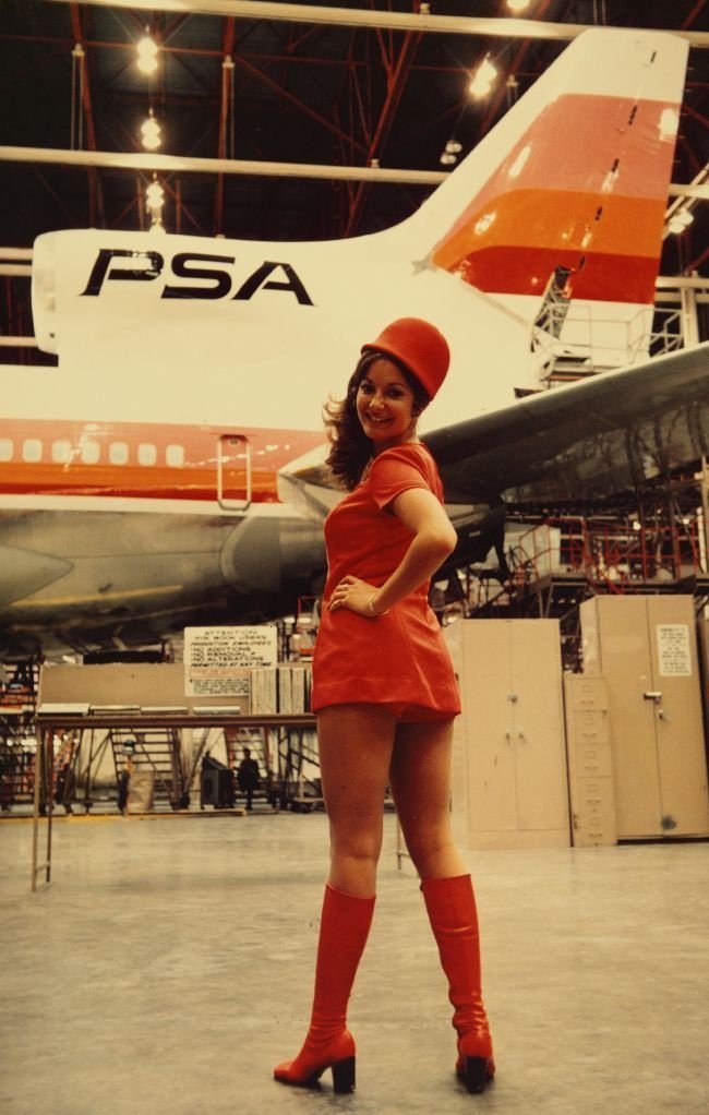 The good old days of air travel