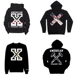 straightedgeamerica:  All hoodie & crewneck