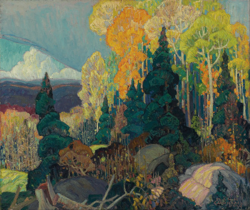 Porn photo butterflieswhispertodeath:Franklin Carmichael