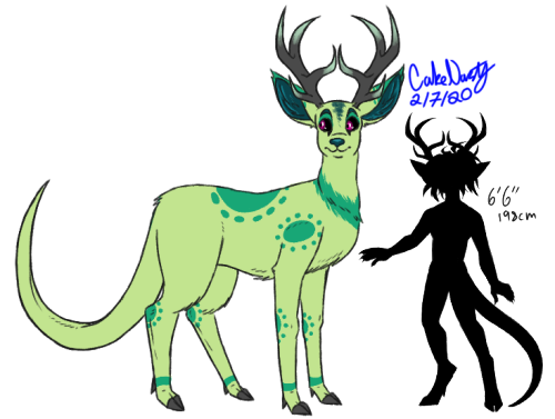 More Sylvans from today :0Deer form (based on a Mule deer) and stumbling upon some free forest &ldqu