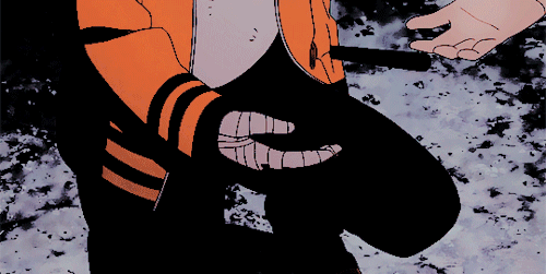 dailynaruto:It’s so heavy. So, this is Dad’s… This weight… What did it take to get it this big?