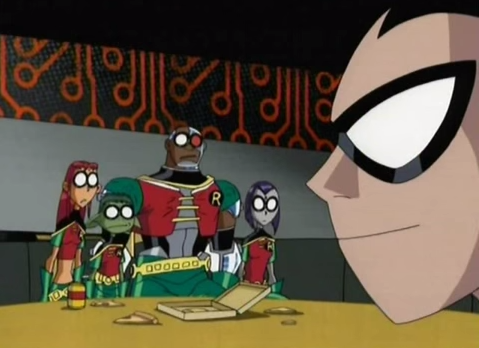 Remember that one episode of Teen Titans where Robin goes away for a while and the other Titans dress up in his outfit and pretend to be him because it feels cool?   OK so imagine that but with Steven Universe and everyone pretending to be Garnet.