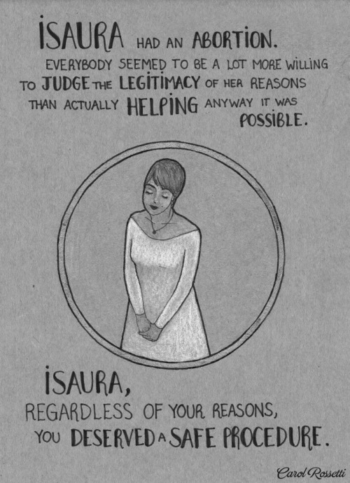 outrageauxbonnesmoeurs:  By Carol Rossetti (originally in color, I hope she forgives me!) 