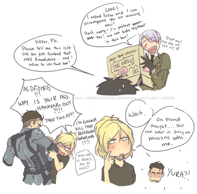 chiihun:  viktor appreciating tactical buttcheeks ಠ◡ಠ ….would he even game..?