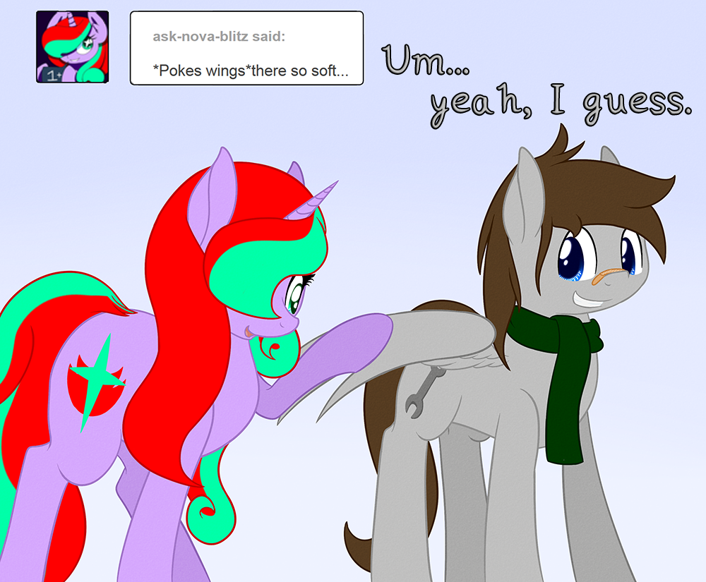 askfuselight:  Pegasus feathers confirmed for soft. Apparently.  x3