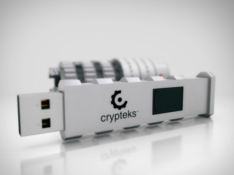 2087:  Crypteks physically lockable USB flash drive takes data protection seriously