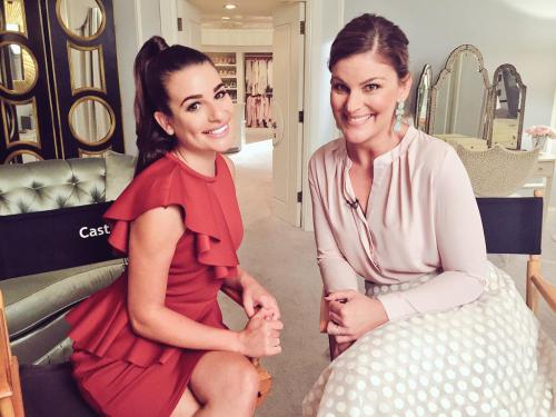 leamichele-news: kristindossantos “Chanel”-ing it up with @msleamichele–Always so 