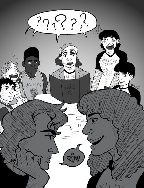 Steve was talked into playing D&amp;D with the party exactly once. He spent the whole time flirt