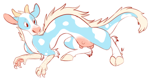 pastel–core:Moo Dragon