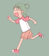 yotsuba & running~!! ☆ for my beautiful best friend @leafloral on her birthday!