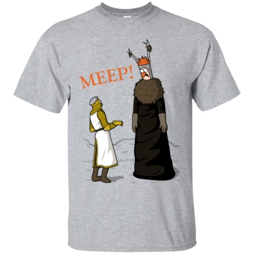 Shirt of the day for March 10, 2018: The Knight who says Meep! found at Popuptee from $15.00After Ki