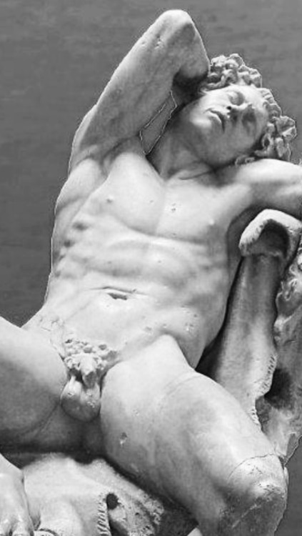 fuckyeahmilesmcmillan:Miles McMillan by Jack Pierson // Roman / Greek Statues