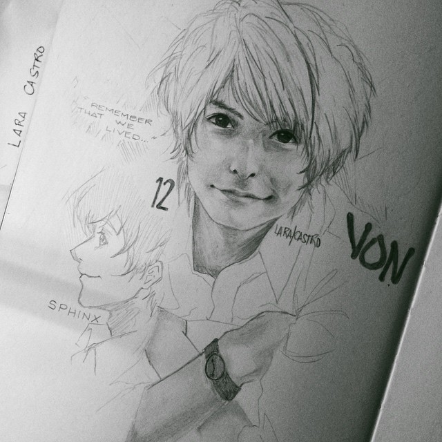 lara-and-chill-dren:  Twelve from Terror in Resonance. He deserve a realistic drawing