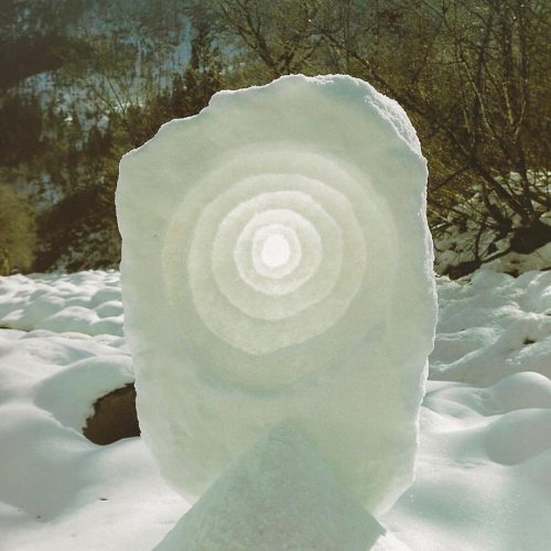 unsubconscious: ‘Snow Circles’ by Andy Goldsworthy 